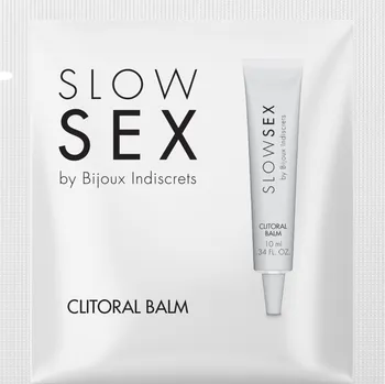 Lubrikační gel Bijoux Indiscrets Slow Sex Clitoral Balm Sachet, balzám na klitoris s hřejivým efektem