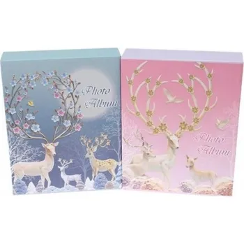 Fotoalbum Fotoalbum jelení rodina na 200 fotografií, růžová
