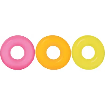 Nafukovací kruh Nafukovací kruh na plavání, polomatný neonový, 91 cm, INTEX 59262, žlutý