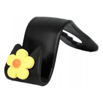 Věšák HÁČEK NA OPĚRKU HLAVY DO AUTA NA NÁKUPY VĚŠÁK KVĚTINA