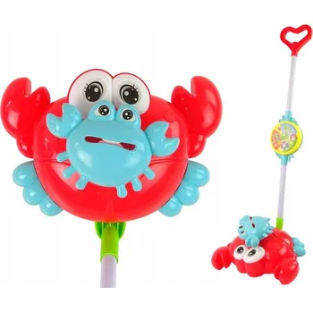 Dětské vozidlo Odrážedlo Svítící hůl Krab Červená Hudba