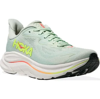 Dámská obuv Hoka Clifton 10 Wide W 1162050-SLSSN - sea glass/neon flame 43 1/3