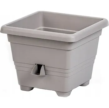 Květináč Květináč plast hnědý, šedý Nohel garden 50 cm x 50 cm x 40 cm