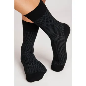 Pánské ponožky Noviti SB004-M-01 Velikost ponožek: 39-42 Černá