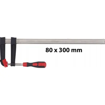 Truhlářská svěrka Stolařská šroubovací svěrka 80x300mm PROFI KREATOR