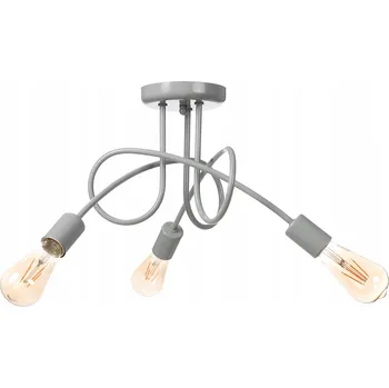 ZÁVĚSNÉ STROPNÍ SVÍTIDLO LOFT LUSTR EDISON 3xE27 LED