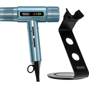 Péče o vlasy Profesionální fén na vlasy Wahl Vanquish 4321-0472 LD190X - 1600 W, Cool Blue + stojan Wahl zdarma + dárek zdarma