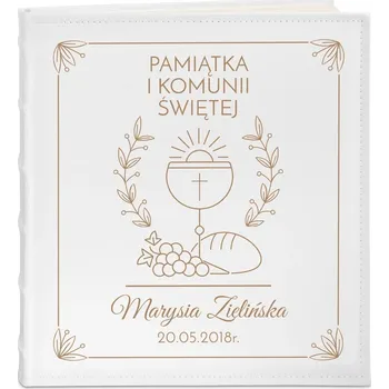 Fotoalbum Album na Fotografie s gravírováním na 500 Fotek 10x15 Velký Památka ke Svatému Přijímání