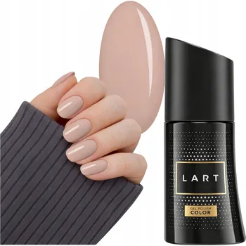 Lak na nehty Hybridní lak na nehty LART 8ml SEASHELL 201 Manikúra Béžový TPO FREE