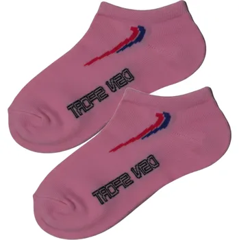 Dívčí oblečení 80-92,-Dívčí kotníčkové ponožky - růžová