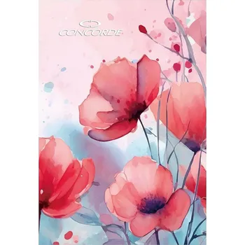 Zápisník Kniha záznamní lesklá A5 linka, 100listů mix motivů