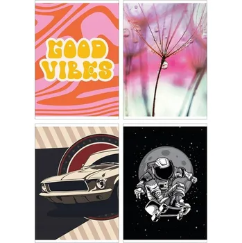 Sešit linkovaný A5 Gimboo 60 listů