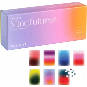 Puzzle Puzzle Galison - 7 dní všímavosti (500 dílků)