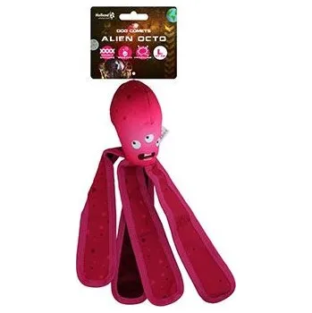 Hračka pro psa Hračka pes Dog Comets Alien Octo L 37cm růžová