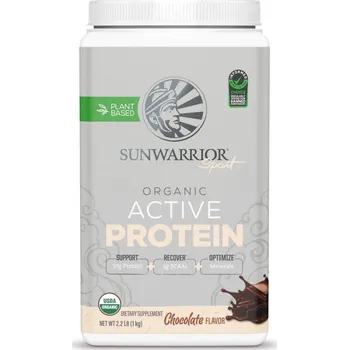 Sport Sunwarrior Active Protein, Organic, Čokoláda, 1 kg