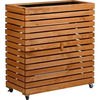 Vyvýšený záhon dobar Vyvýšený záhon Rolla (hnědá, L)