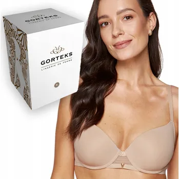 Dámské spodní prádlo Gorteks bezešvá podprsenka béžová velikost 75B