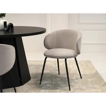 Jídelní židle Jídelní židle FLORIA - šedobéžová / černá