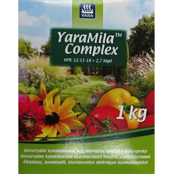 Hnojivo YaraMila komplex Hnojivo: 1 kg, Hnojivo: granulované Granulované minerální hnojivo - kompletní