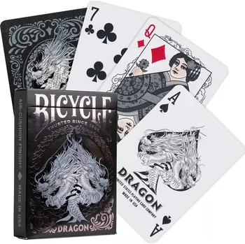 Poker Pokerové karty Bicycle - Dragon (Black Deck)