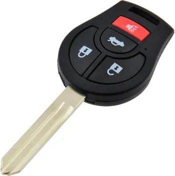 Autoklíč Náhradní obal klíče Nissan, 4-tl. NI113