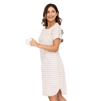 Dámská noční košile Dámská noční košile Regina 171/2 béžová XXL