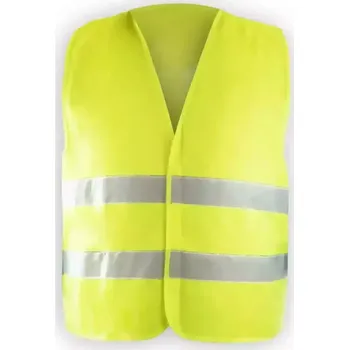 DEDRA Reflexní vesta 2 pásy BHKM01L Farba: žltá, Veľkosť: L.