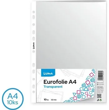 Kancelářské potřeby Obal závěsný A4 euro 50mic - 10ks