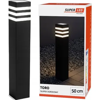 Venkovní osvětlení LED Zahradní Lampa Venkovní Stojací Sloupek 230V E27 IP44 50cm