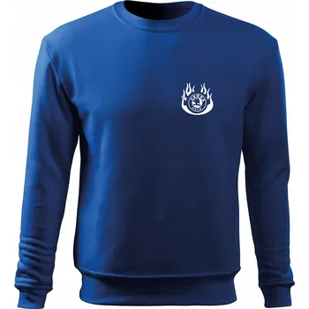 Pánská mikina JHK Pánská mikina unisex bez kapuce, velikost XL