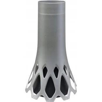 Váza Stříbrná váza na hrob s pomníkem a závažím