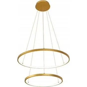 LED Lustr Lampa Lynx 40/60cm 64W zlatá