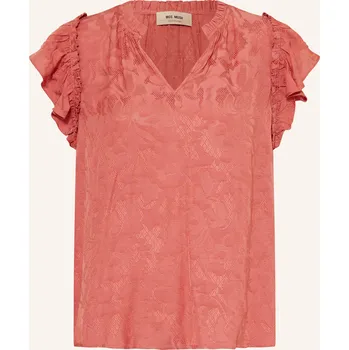Dámská halenka Mos Mosh Dámská Halenka Mmtea S Volánky, světle červená, 36