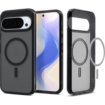 Pouzdro na mobilní telefon Pouzdro zadní kryt Spigen Ultra Hybrid Mag černé pro Google Pixel 10/10 Pro