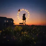 WENKO LED Solární zahradní zápich Kočka 497682