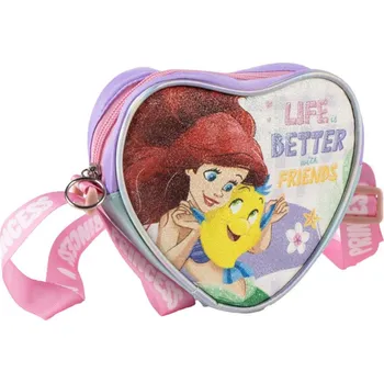 Kabelka Cerda Dívčí kabelka PRINCEZNY srdce třpytivá