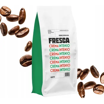 Káva Káva zrnková 1000 g Fresca Crema, směs Brazílie/Indie, do kávovaru
