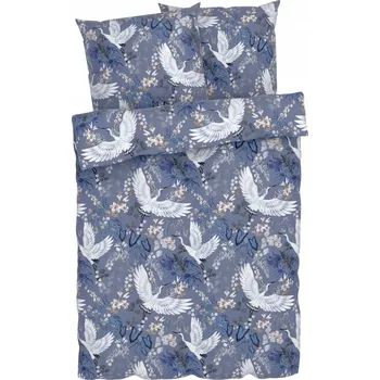 Povlečení LIVARNO Sada elegantního povlečení z mikrovlákna 240x220 2x 65x65 květiny