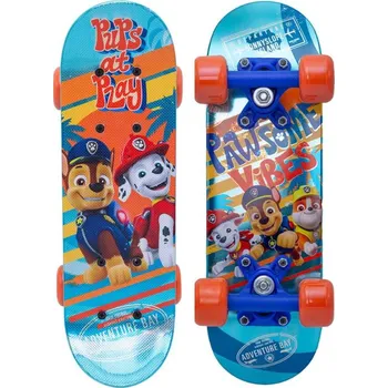Skateboard Lerko Miniskateboard Tlapková patrola modrý