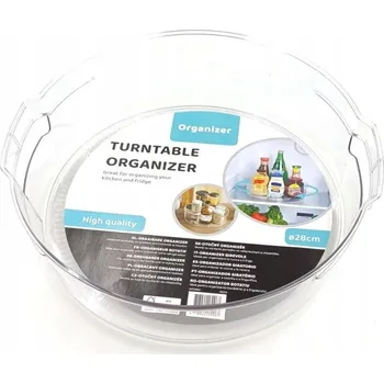 Úložný box OTOČNÝ ORGANIZÉR na koření, sklenice, kosmetiku 28 cm