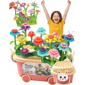 ostatní stavebnice Stavebnice plastová sada 102 dílů pro děti od 3 let