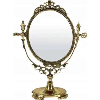 Zrcadlo Zrcadlo Artpol stojací ovál, kovový rám, 270 x 375 mm