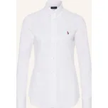Polo Ralph Lauren Dámská Košilová Halenka Z Piké, bílá, 34