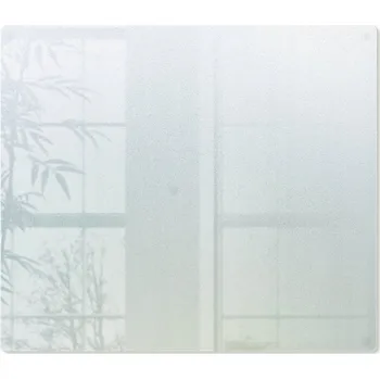 Obraz Krájecí Deska Moderní Design s Efektem Matného Skla 60x52 cm