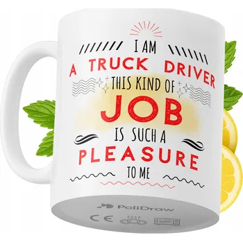 Hrnek Polidraw Hrnek Polidraw Truck Driver keramický 330 ml