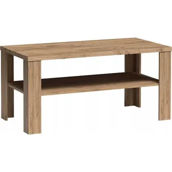 Konferenční stolek Konferenční stolek Jarstol obdélníkový 120 x 60 x 59 Cm dub craft zlatý