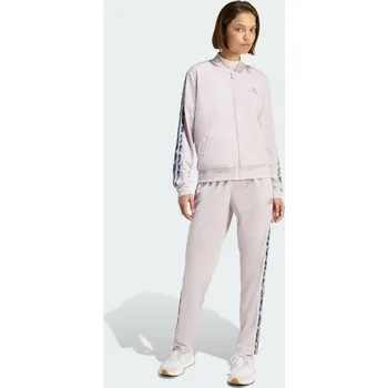 ADIDAS SPORTOVNÍ SOUPRAVA 3-STRIPES LEOPARD PRINT 2XS FIALOVÁ|VÍCEBAREVNÁ