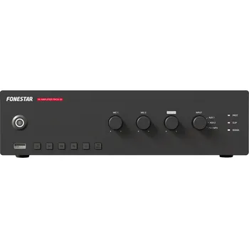 Hi-Fi komponenty Fonestar PROX-30 - 100 V zesilovač pro veřejné ozvučení s přehrávačem USB, MP3, FM, 30 W