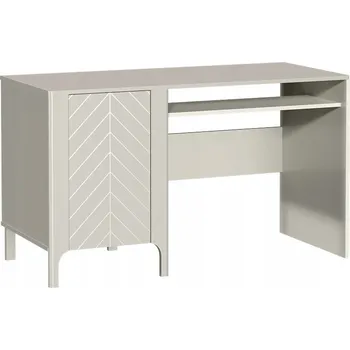 Psací stůl Obdélníkový psací stůl Jarstol 135 x 60 x 78 cm kašmír, béžové odstíny