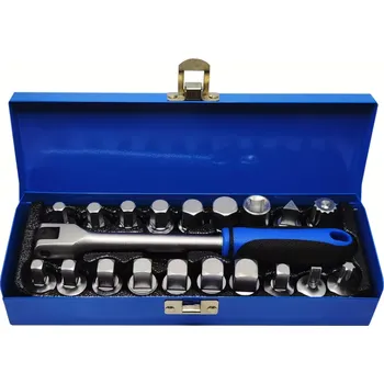 Sada nářadí sada klíčů na olejovou vypouštěcí zátku 3/8" chromvanadiová ocel 20 ks